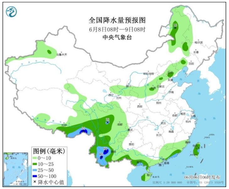 河南河北陕西等地高温持续 新疆内蒙古等地有大风降温