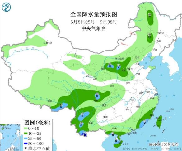 高考第二天多地仍有高温出没 华北东北局地伴有雷雨天气