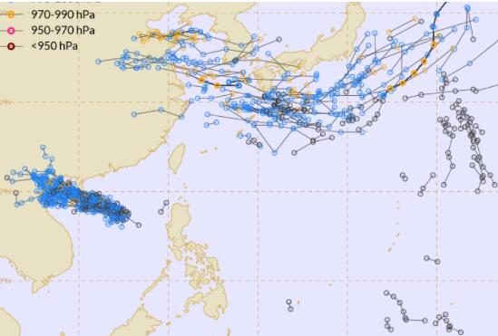 南海热带低压生成 今年第4号台风小熊或将生成