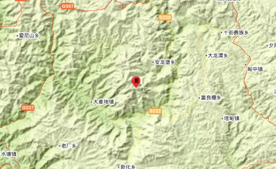 云南2021地震最新消息今天 楚雄州双柏县发生5.1级地震