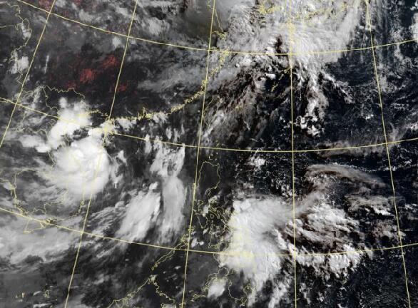中央气象台发布台风蓝色预警 南海热带低压将登陆海南万宁到陵水一带