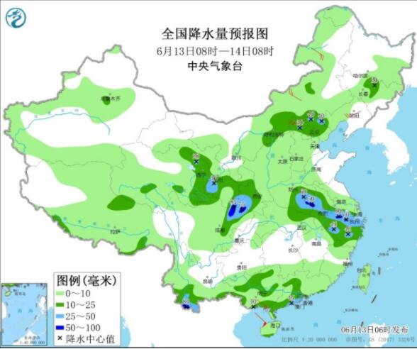 端午假期第2天台风小熊仍影响华南 黄淮江淮有强降雨局部大暴雨