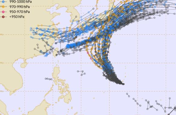 温州网5号台风路径实时发布系统 台风“蔷琵”最新路径情况(持续更新)