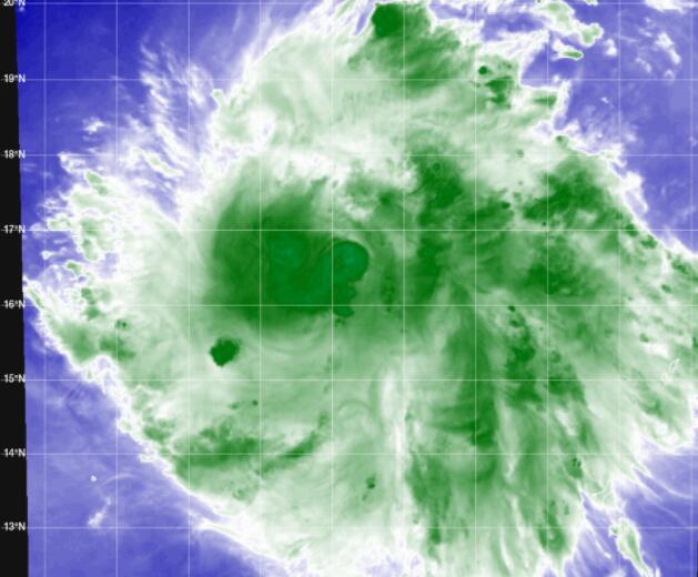 5号台风路径实时发布系统2021卫星云图 台风蔷琵高清卫星云图追踪更新