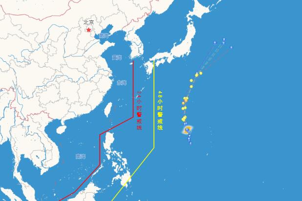 海南台风路径实时发布系统5号台风 “蔷琵”会不会影响海南