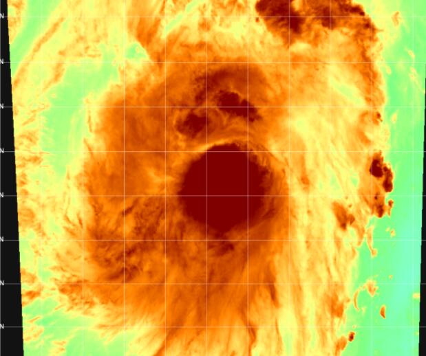 台风蔷琵最新消息今日卫星云图 2021年5号台风最新云图发展情况