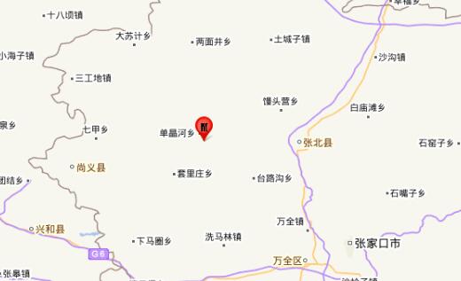 河北2021地震最新消息今天 张家口市张北县发生2.0级地震