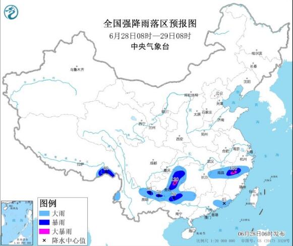 江西福建等南方多地有大到暴雨 黄淮一带本周将有40℃高温