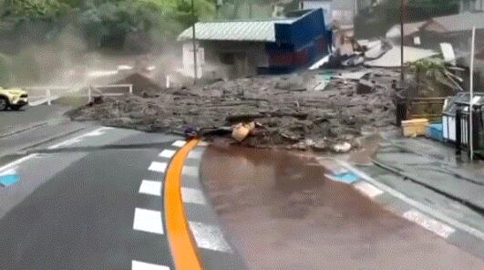 日本热海市泥石流最新消息今天 目前仍有20人下落不明