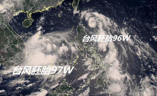 华南将有两个热带系统登陆 温州台风网台风路径图最新消息