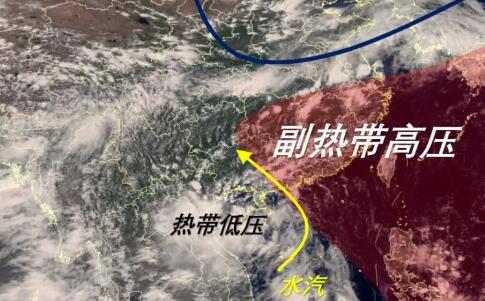 台风胚胎97W卷起大量水汽 四川迎今年以来最强暴雨天气