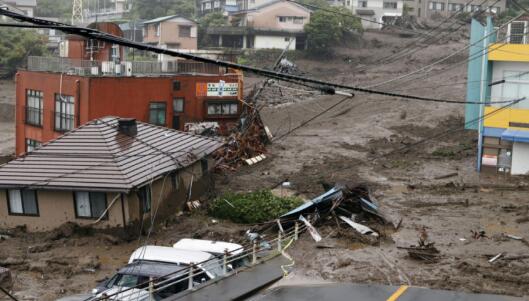 日本静冈县泥石流死亡人数增至9人 遇到泥石流如何逃生