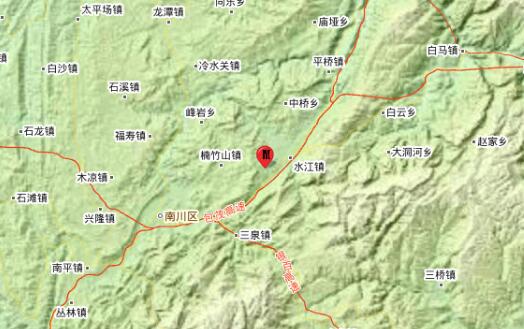 重庆2021地震最新消息今天 重庆南川区发生1.7级地震