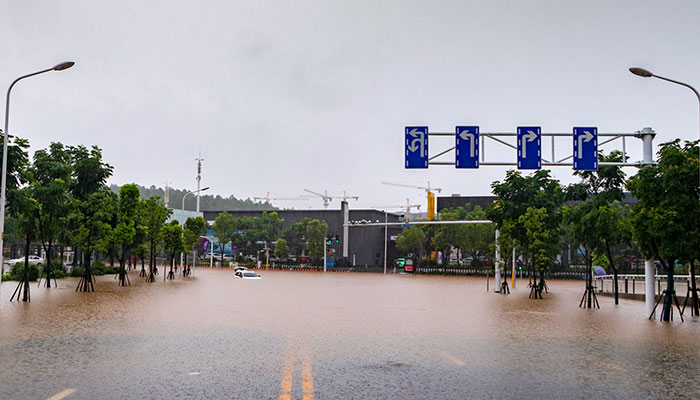 四川省气象台7月14日08时发布暴雨蓝色预警 成都气象7月14日发布山洪灾害预警