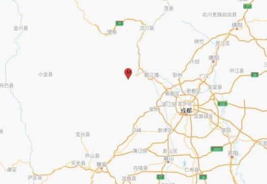 四川汶川县发生4.8级地震最新消息 当地居民：感觉整个房子都在抖动