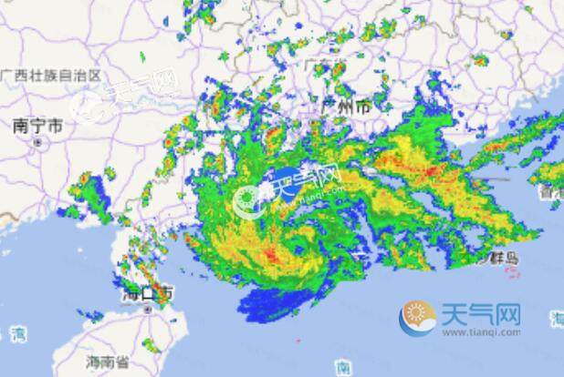 今年第7号台风查帕卡生成后最新消息 预计20日夜间到21日凌晨登陆广东