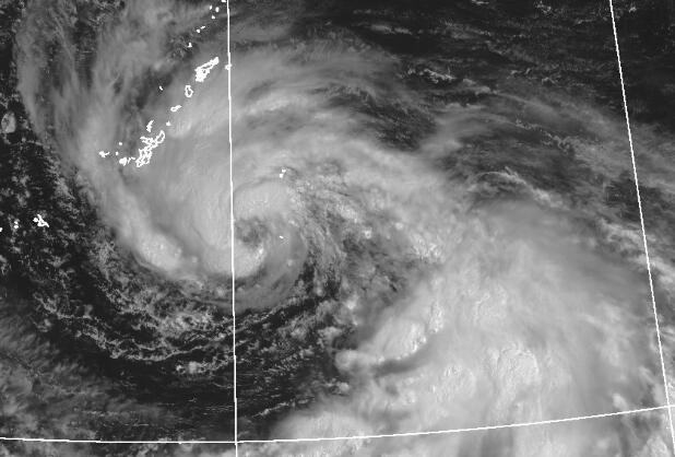 台风路径实时发布系统6号台风最新云图 6号台风烟花高清卫星云图发展情况