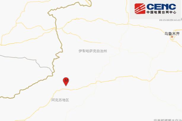 2021地震最新消息今天：新疆阿克苏温宿县发生3.1级地震