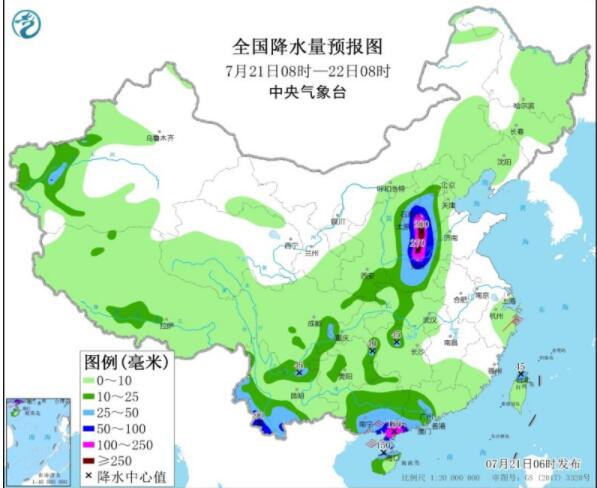 河南河北云南等地仍有强降雨 7号台风继续给华南带来风雨