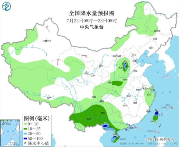 河南河北云南等地仍有强降雨 7号台风继续给华南带来风雨