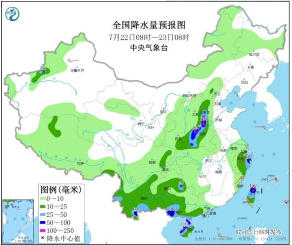 河南河北等部分地区仍有大暴雨 6号台风烟花未来或袭击闽浙