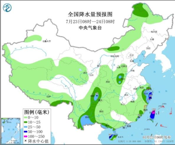 河南河北等部分地区仍有大暴雨 6号台风烟花未来或袭击闽浙