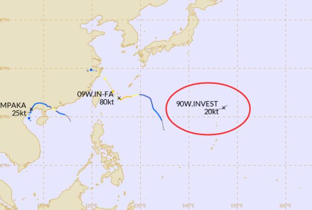 台风路径实时发布系统8号台风路径图 台风“尼伯特”未来路径走向预测