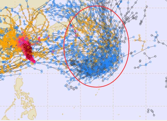 台风路径实时发布系统8号台风路径图 台风“尼伯特”未来路径走向预测