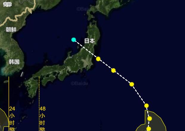 8号台风尼伯特实时路径最新消息 该台风会不会去影响黑龙江