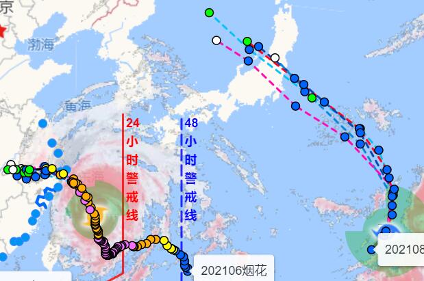 温州台风网8号台风路径图发展情况 台风“尼伯特”未来会影响温州吗
