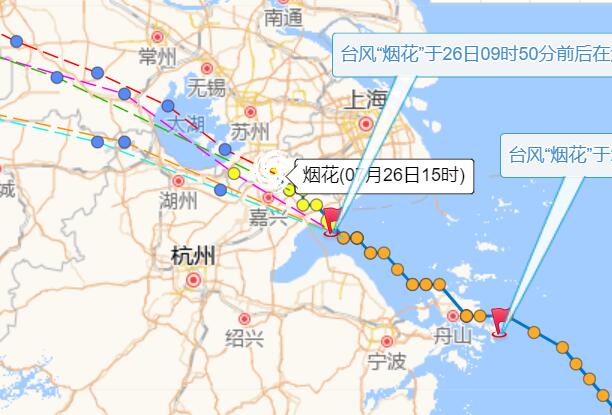 台风烟花会到大连吗 今年6号台风烟花路径预测