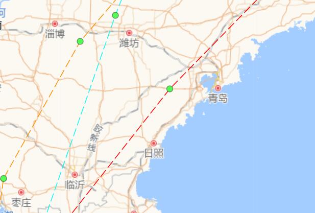 台风烟花会经过青岛吗 青岛6号台风烟花路径图走势