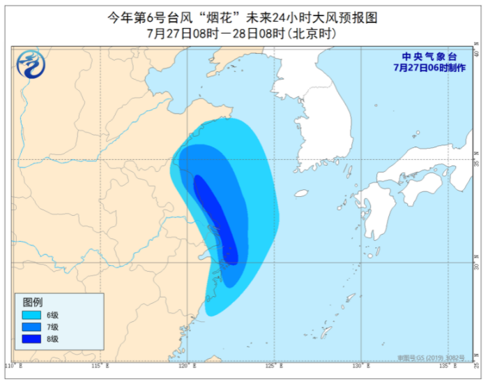 安徽台风网最新消息2021 台风“烟花”将移入安徽境内