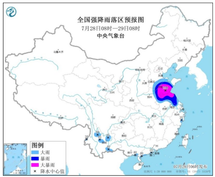 济南台风网实时路径图发布6号台风 台风“烟花”对济南的影响