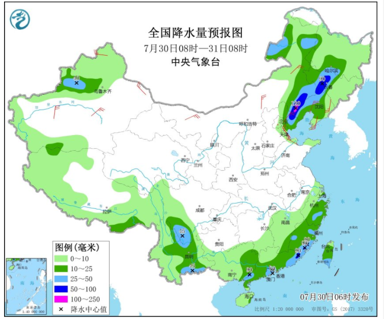 台风烟花实时路径2021 烟花北上北京7月强降雨变多