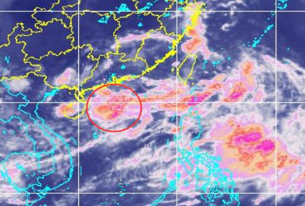 台风路径实时发布系统9号台风云图更新  台风卢碧高清卫星云图追踪