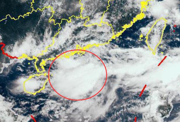 台风路径实时发布系统9号台风云图更新  台风卢碧高清卫星云图追踪