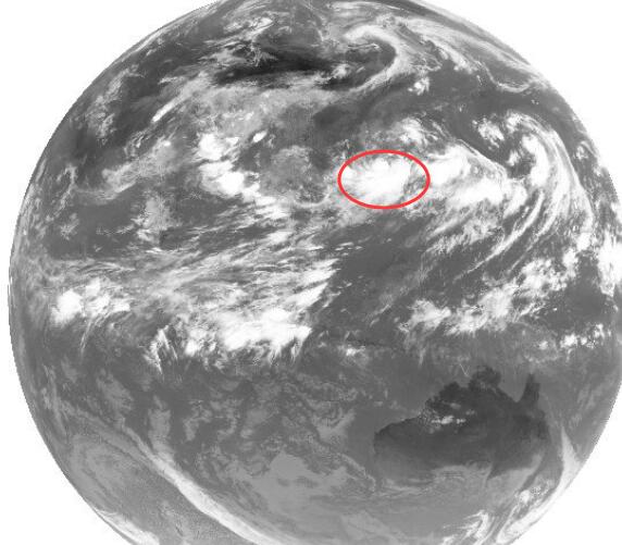 第9号台风路径实时发布系统卫星云图 台风卢碧今日最新云图更新