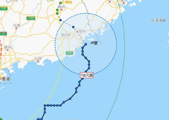 9号台风“卢碧”最新消息 台风卢碧登陆汕头最大风力9级