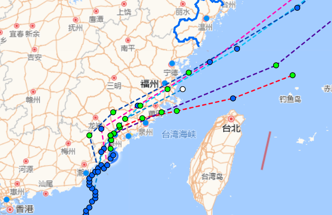 台风卢碧再次登陆福建漳州 台风卢碧影响南麂列岛船舶停航
