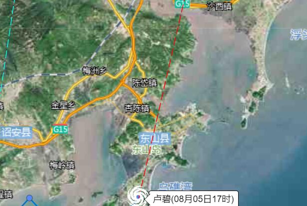 9号台风实时路径跟踪：台风卢碧二次登陆福建沿海