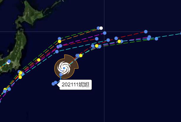 第11号台风最新实时路径动向 台风妮妲对江苏有影响吗