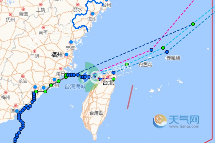 福建台风最新消息今天 台风卢碧加强至8级福建发布台风蓝色预警