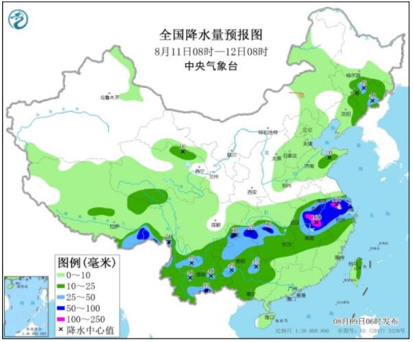 西南江南等有强降雨局部大暴雨 北京河北山东等强对流天气活跃