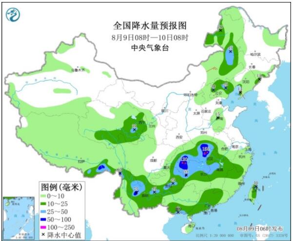 西南江南等有强降雨局部大暴雨 北京河北山东等强对流天气活跃