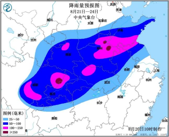 四川河南山东重庆等9省市暴雨将袭 河南落雨区将与前期洪涝地区重叠