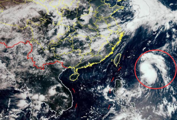 12号台风奥麦斯生成实时路径图 未来会对广东有影响吗