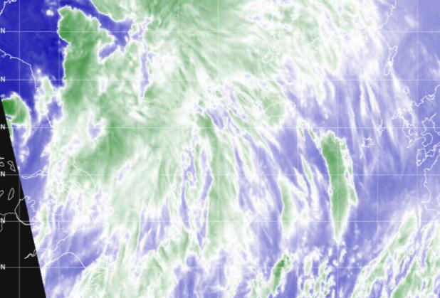 12号台风奥麦斯实时高清卫星云图 台风奥麦斯最新卫星云图实况