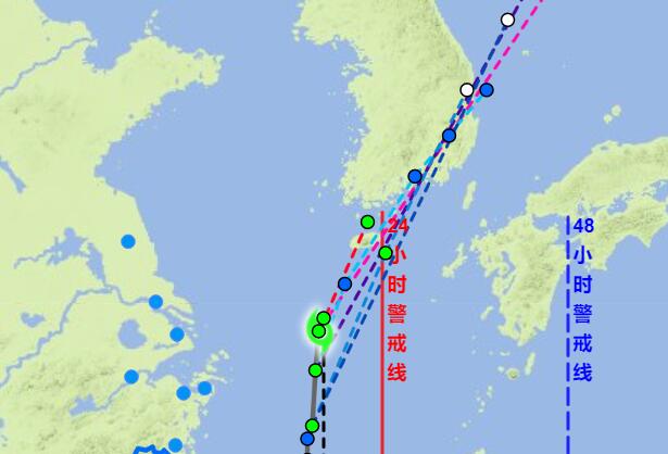 十二号台风最新路径实时发布系统路径图 12号台风奥麦斯将在哪里登陆