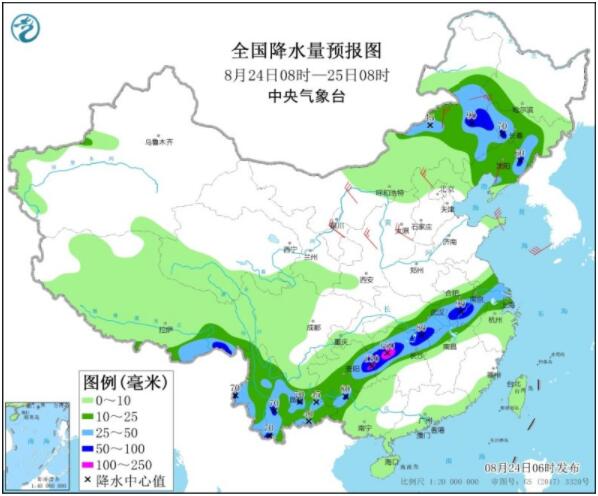 四川盆地黄淮等强降水正在酝酿 内蒙古东北局地暴雨伴强对流天气 